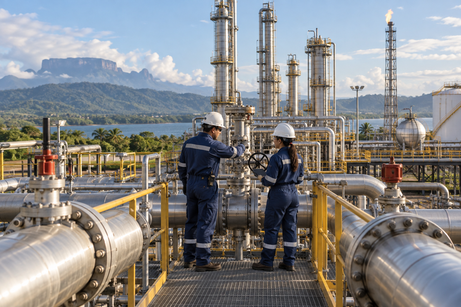 Sector Petróleo y gas