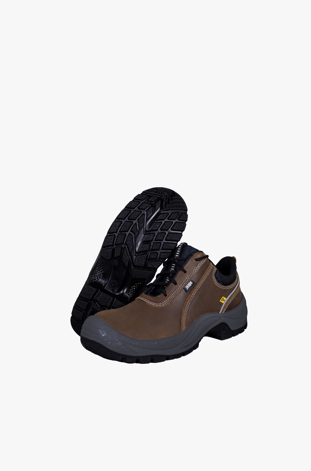 Calzado de seguridad de corte bajo marrón Línea Supervisor J011 de Botas Jaspe